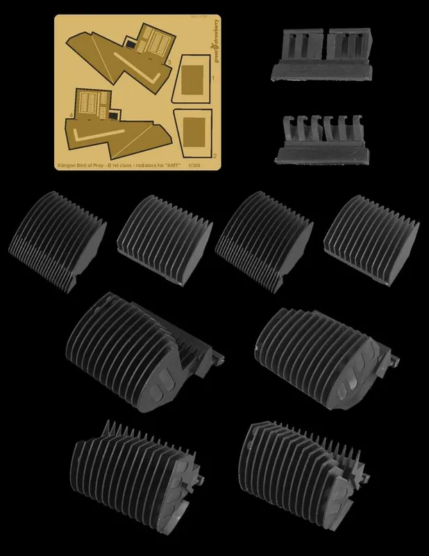 Bon Plan Green Strawberry 10620 Klingon Bird of Prey B´rel Class - Radiators