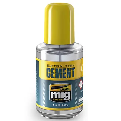 Commande En Gros AMMO of Mig Jimenez 2025 Extra Thin Cement