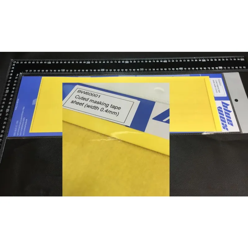 Artwox BW60001 Cuted masking tape sheet (width 0.4mm) Promotion