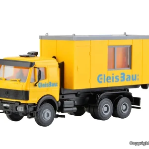 Expédition Rapide NEW! Kibri 16310 Mercedes LP z kontenerem GleisBau